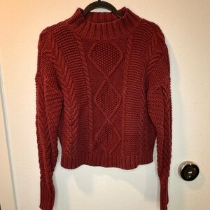Knit sweater small to medium size